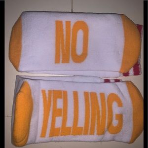 Née “ No Yelling “ socks